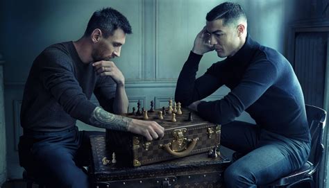 ronaldo and messi louis vuitton picture|cristiano ronaldo messi campaign.